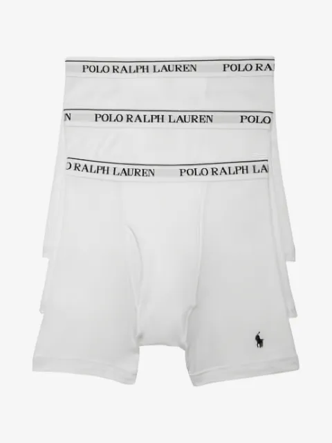 Polo Ralph Lauren logo boxer briefs (set of three)