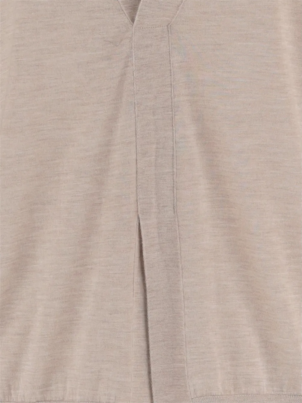 SA SU PHI Trui met V-hals Beige