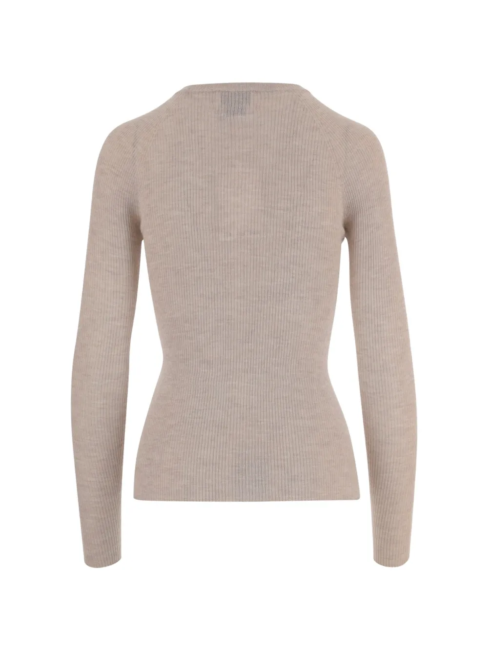  Sa Su Phi Long-sleeved Ribbed T-shirt - Neutrals 