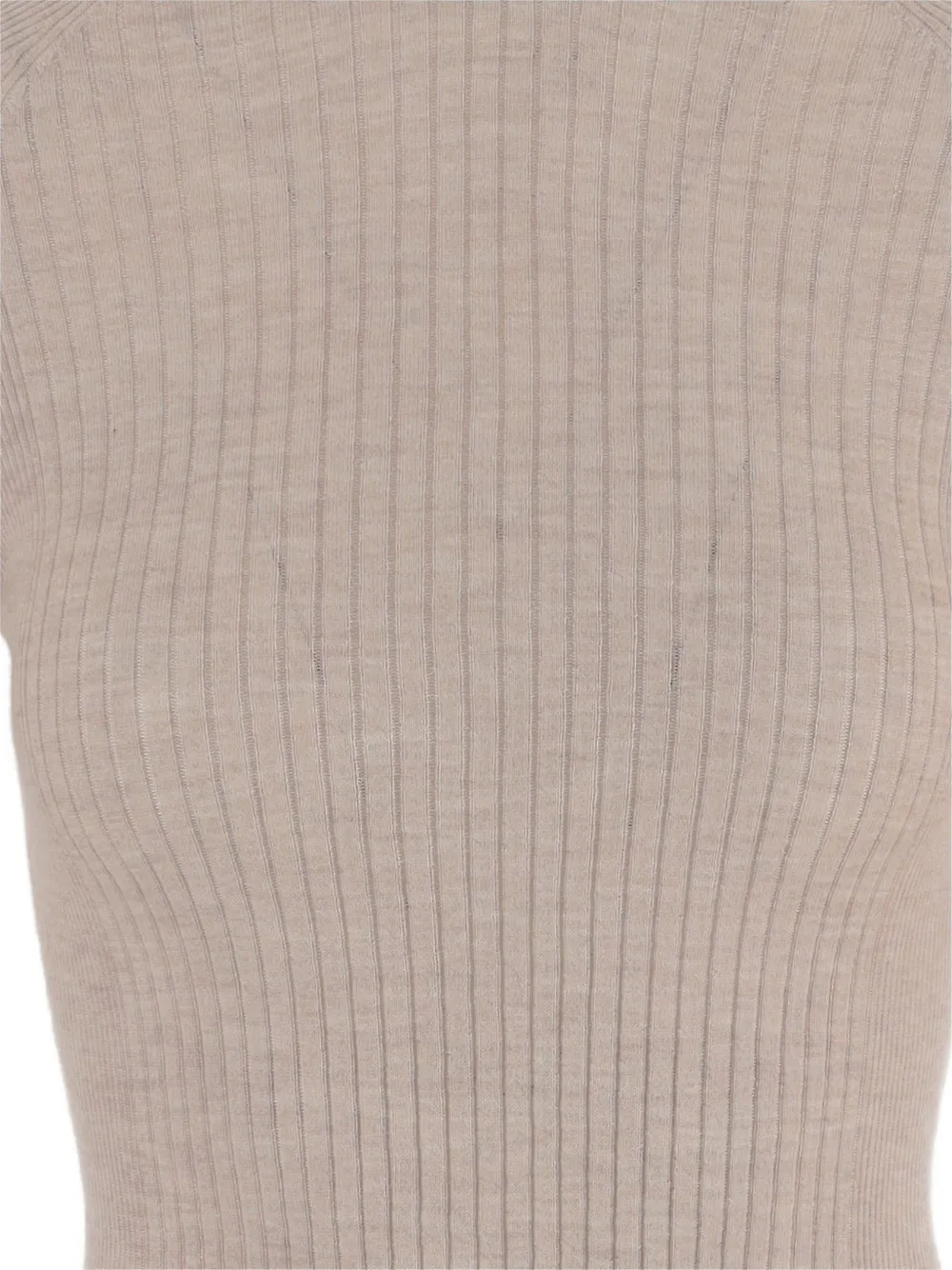  Sa Su Phi Long-sleeved Ribbed T-shirt - Neutrals 