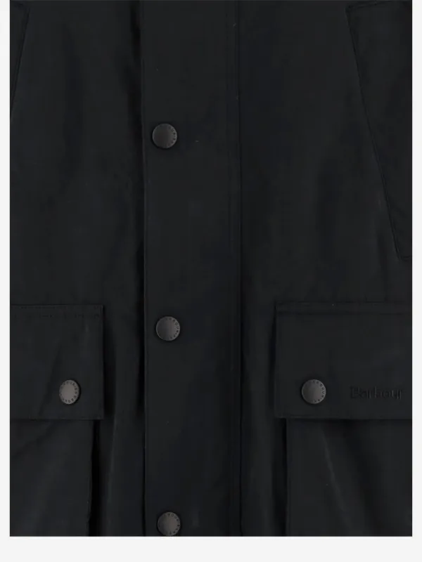 Barbour コーデュロイカラー ジャケット | ブラック | FARFETCH JP