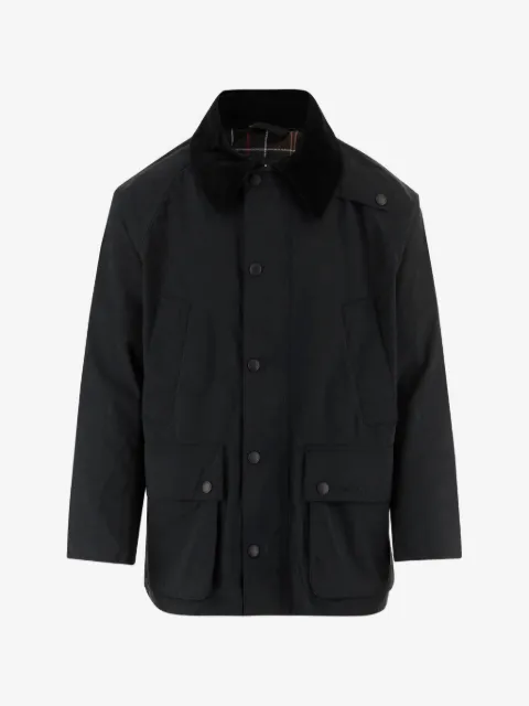 Barbour Jaqueta com gola de veludo cotelê