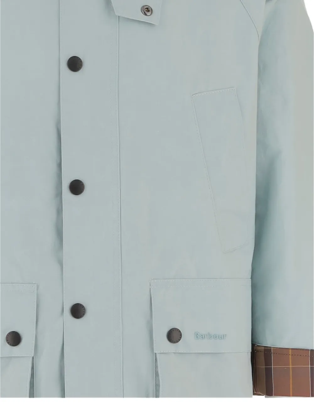 Barbour チェック コーデュロイカラージャケット | ブルー | FARFETCH JP