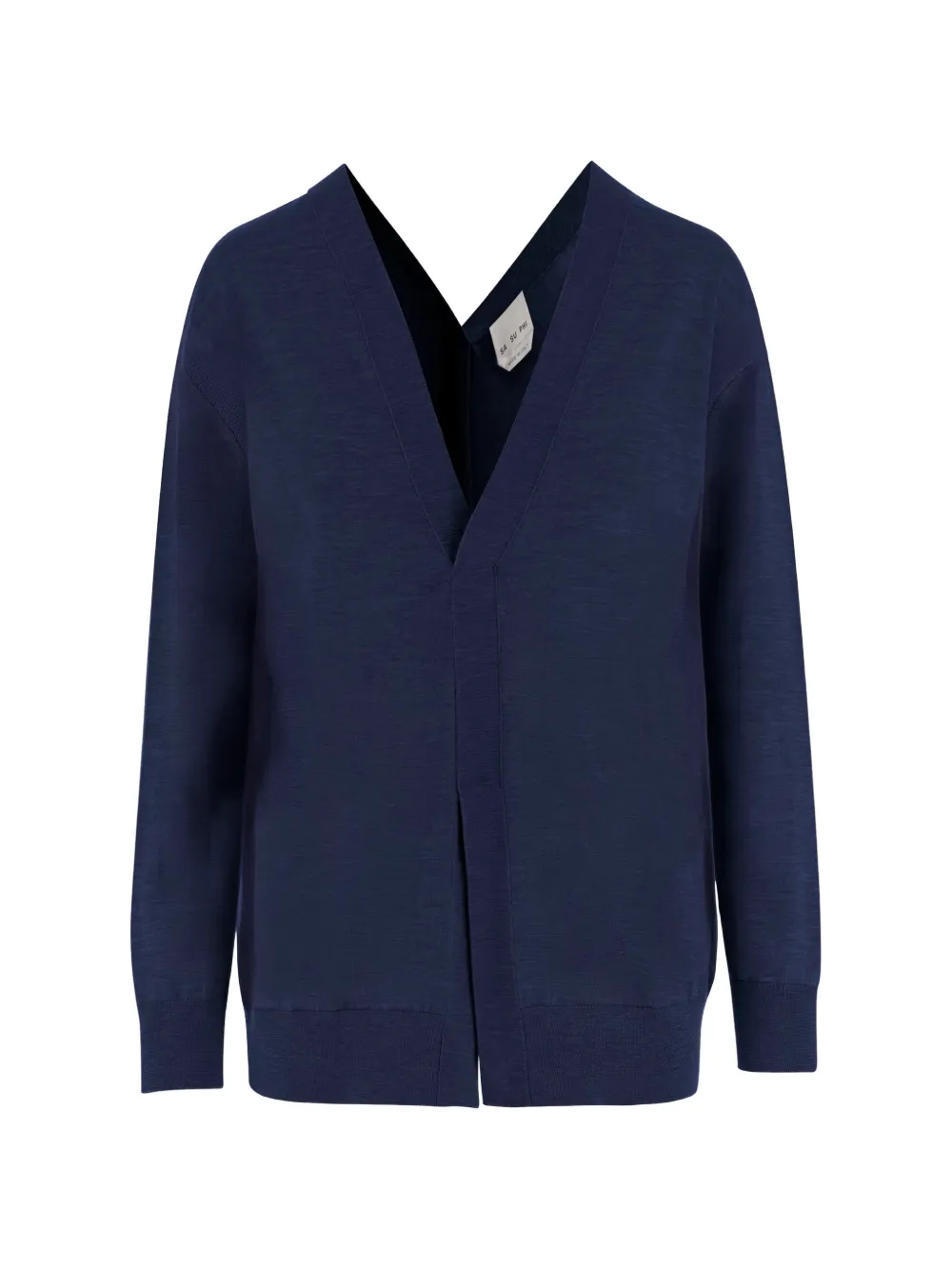 SA SU PHI V-neck sweater - Blu