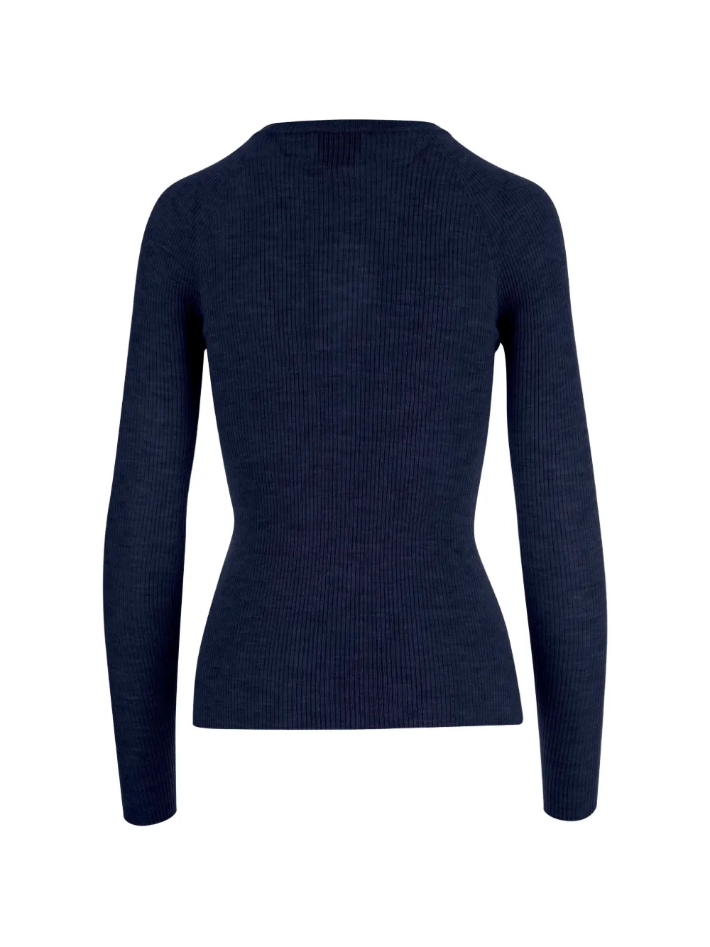  Sa Su Phi Long-sleeved Ribbed T-shirt - Blue 