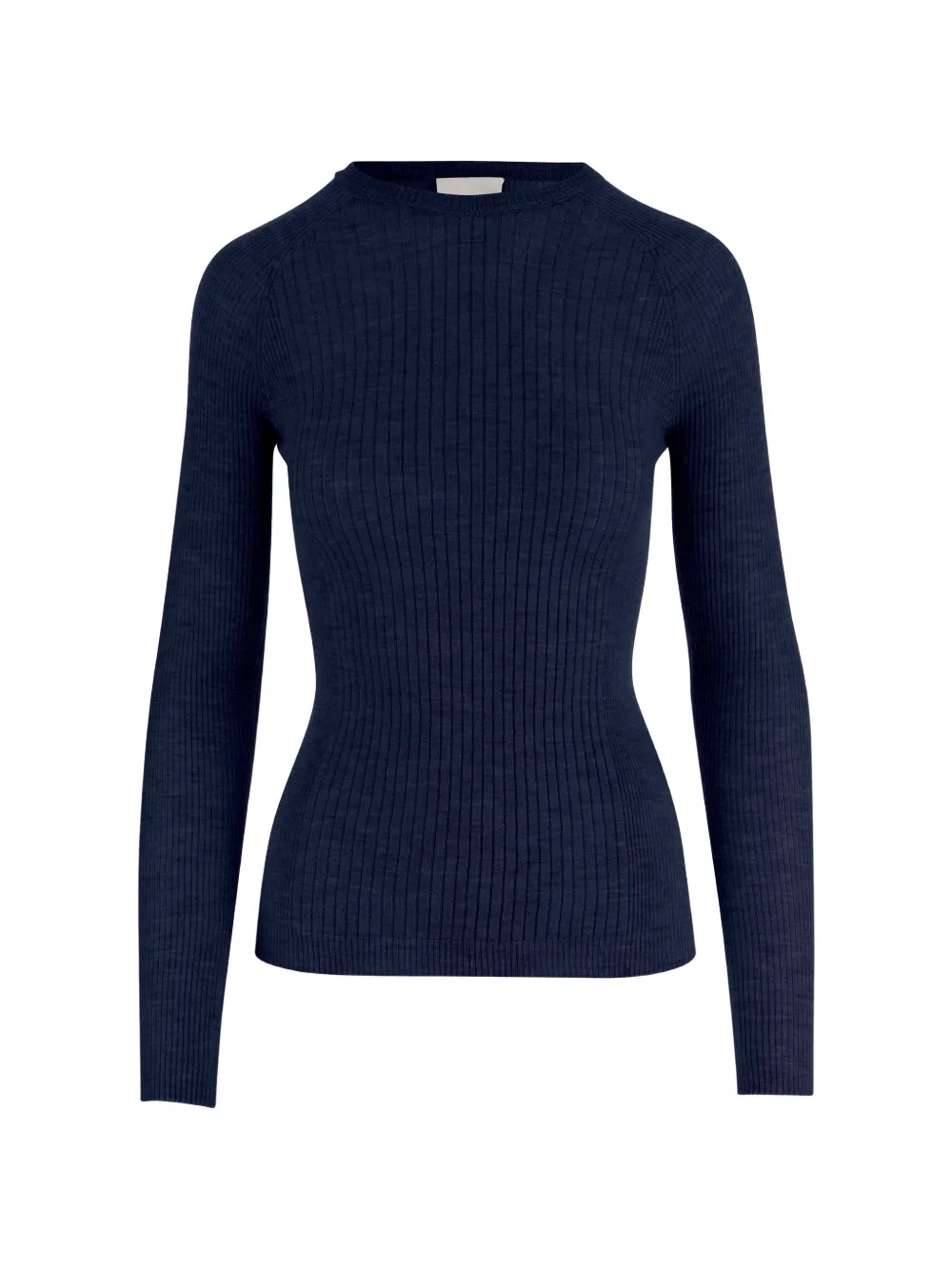 SA SU PHI long-sleeved ribbed T-shirt - Blu