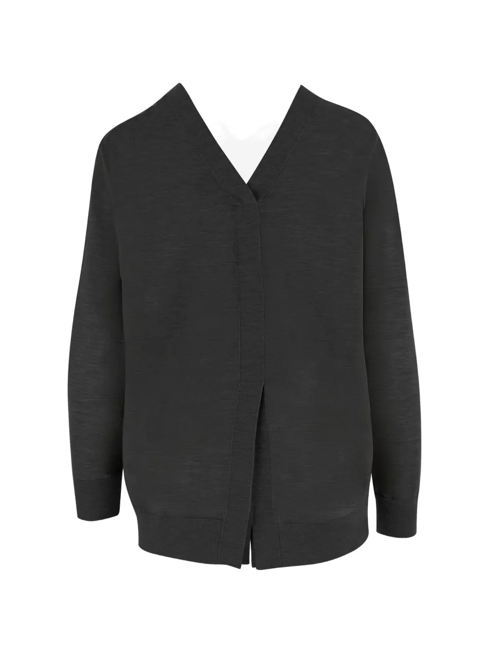  Sa Su Phi V-neck Sweater - Grey 