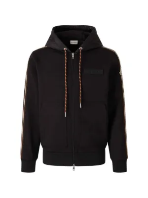 Moncler ジップアップ パーカー | ブラック | FARFETCH JP
