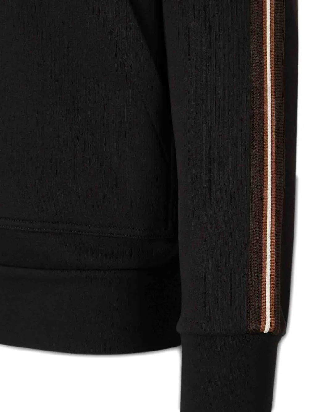 logo stripe Hoodie