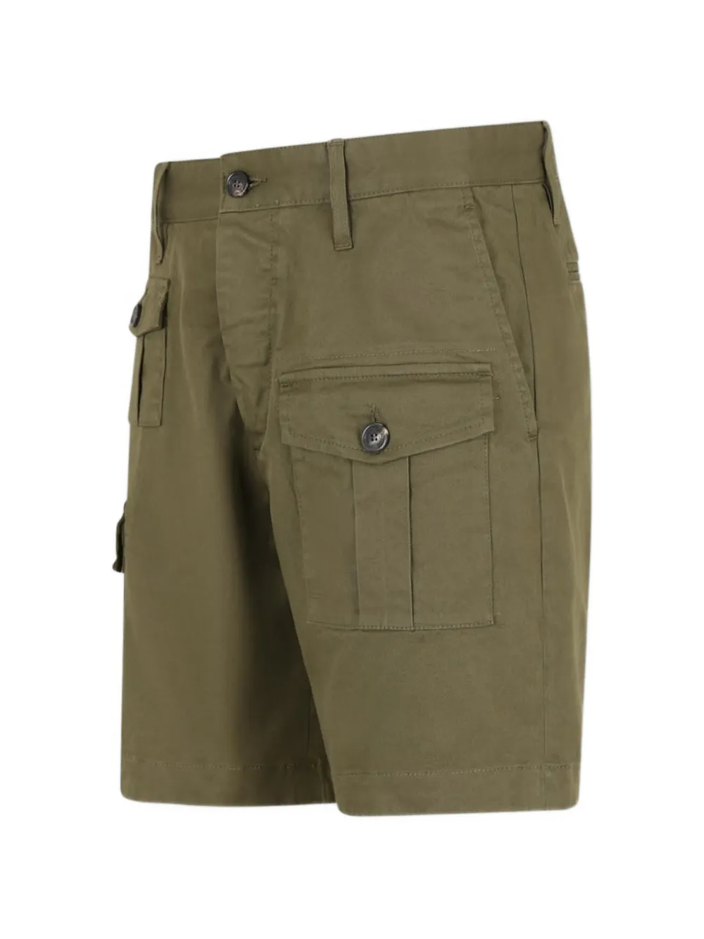  Dsquared2 Buttoned Cargo Shorts - Green 