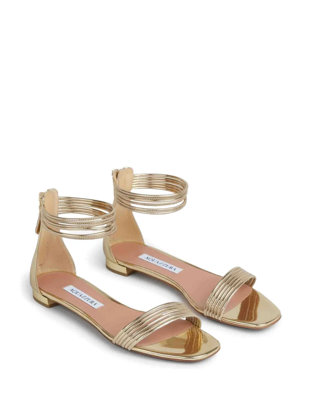 Aquazzura Sway sandalen Goud
