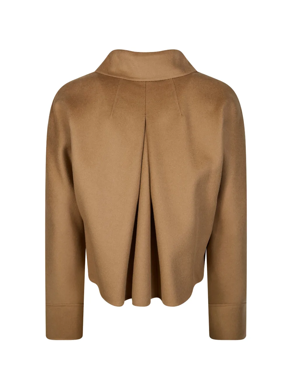 Max Mara Triumph cropped button-up jack met kraag Bruin