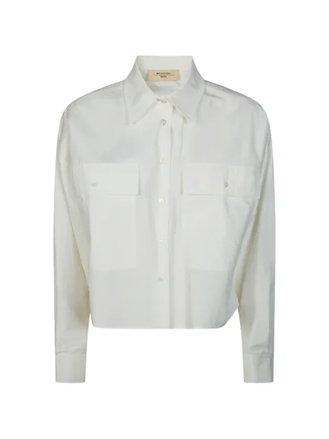 Weekend Max Mara asymmetrical cotton shirt