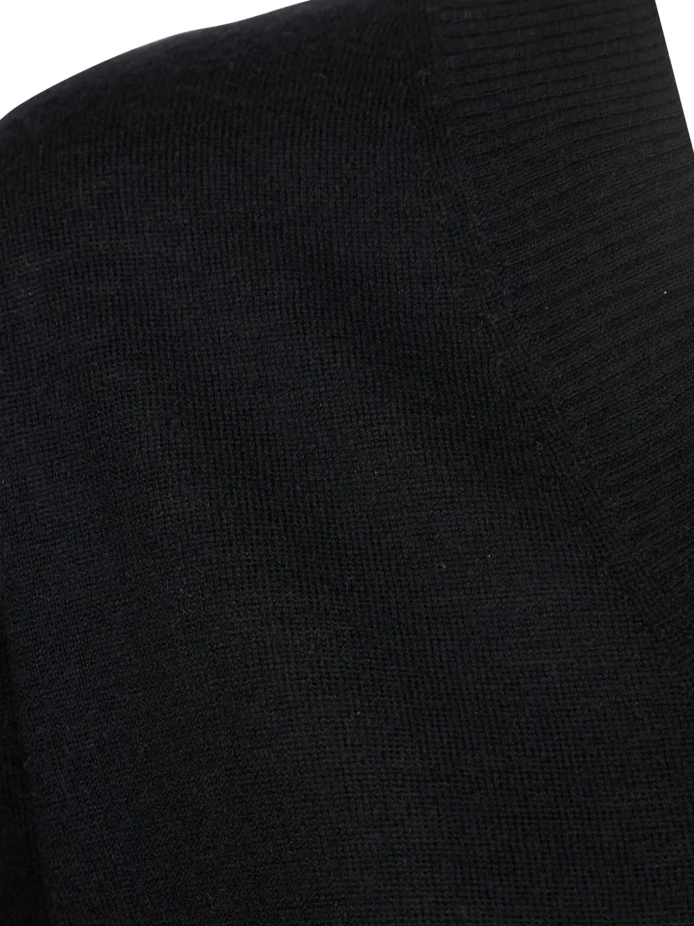 V-Neck Knit Wool Sweater