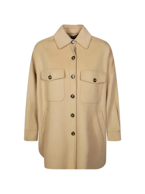 Weekend Max Mara abrigo con bolsillos y solapa