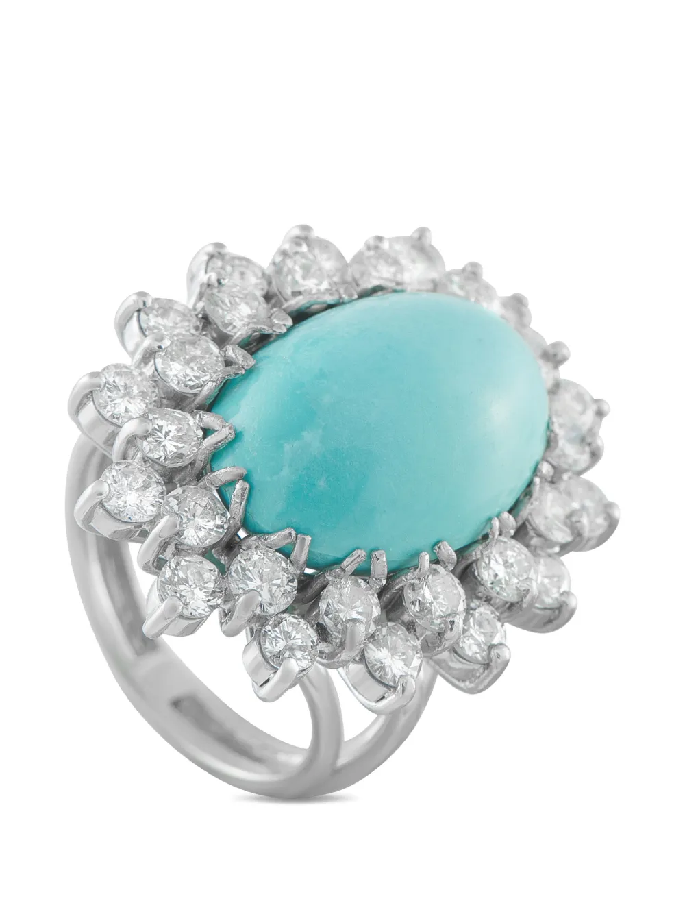 LB Exclusive Turquoise diamond ring - Argento