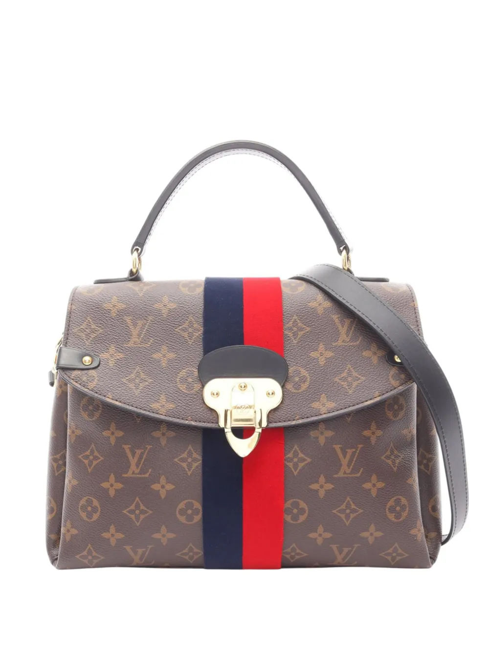 Louis Vuitton Pre-Owned 2021-2026 Monogram Georges MM satchel - Marrone