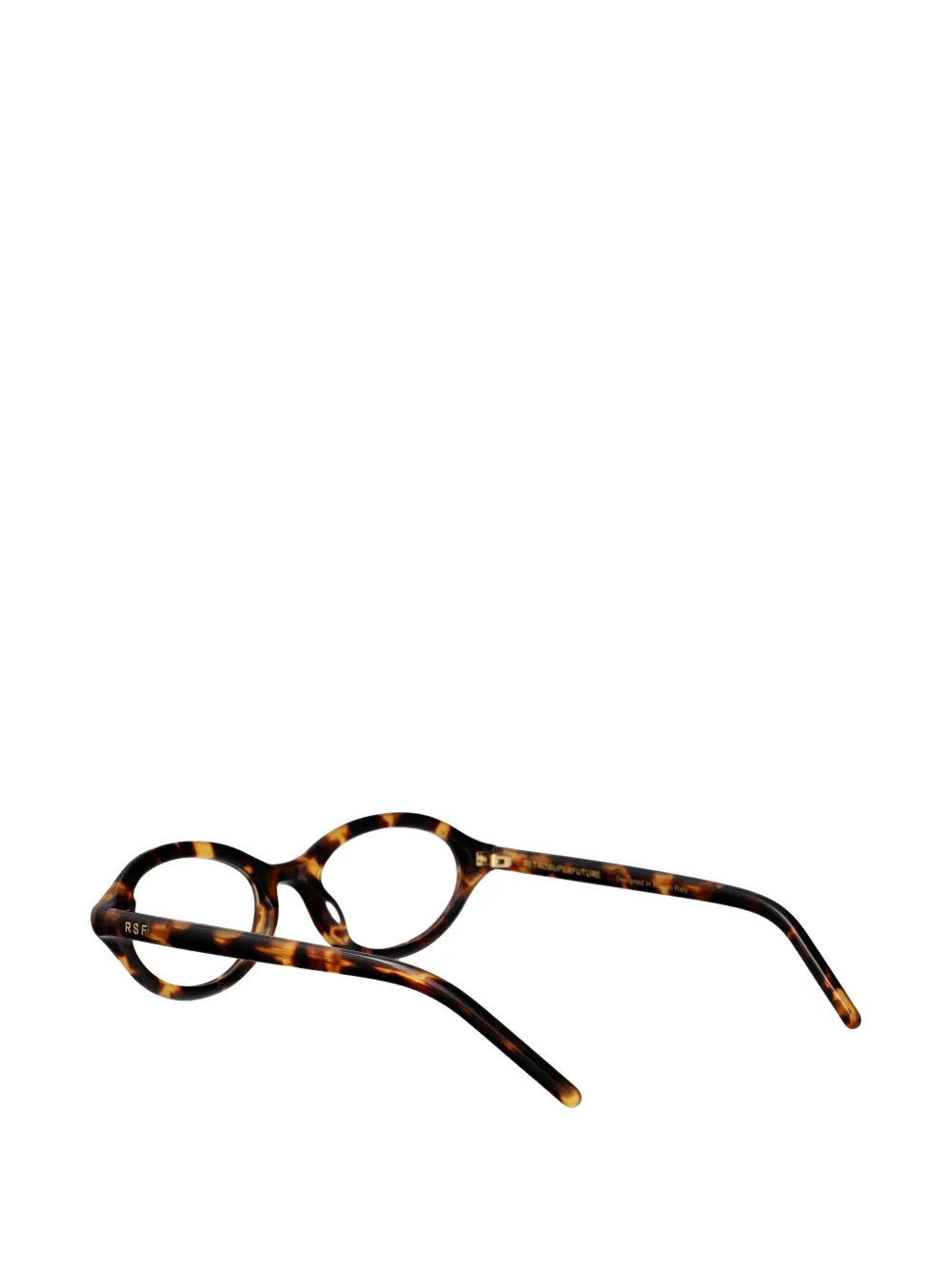  Retrosuperfuture Oval-frame Glasses - Brown 