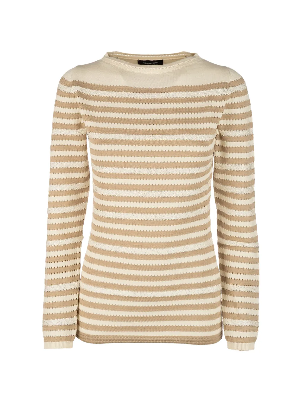 Fabiana Filippi striped sweater - Toni neutri