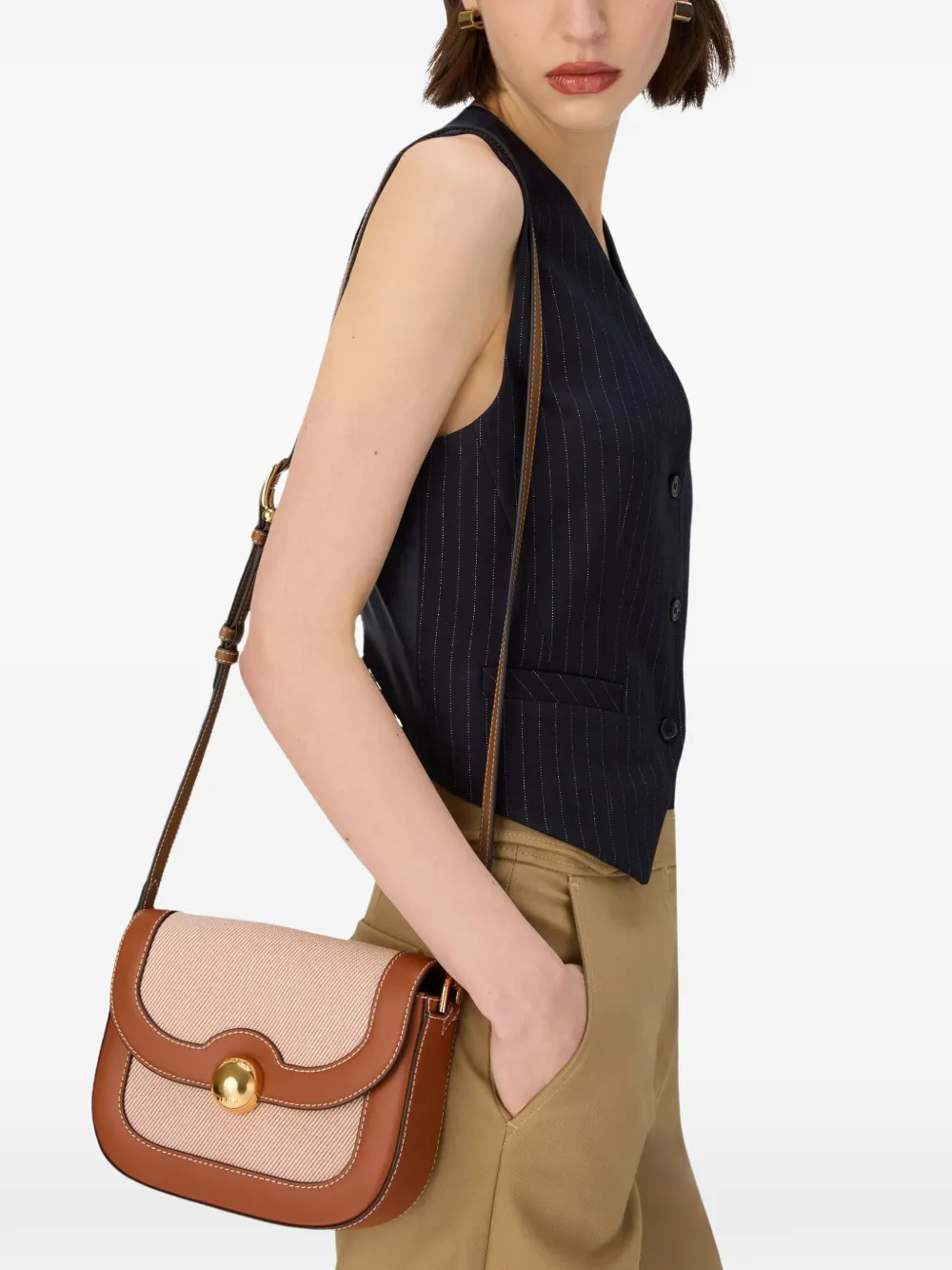 Furla Moonlight S schoudertas Bruin