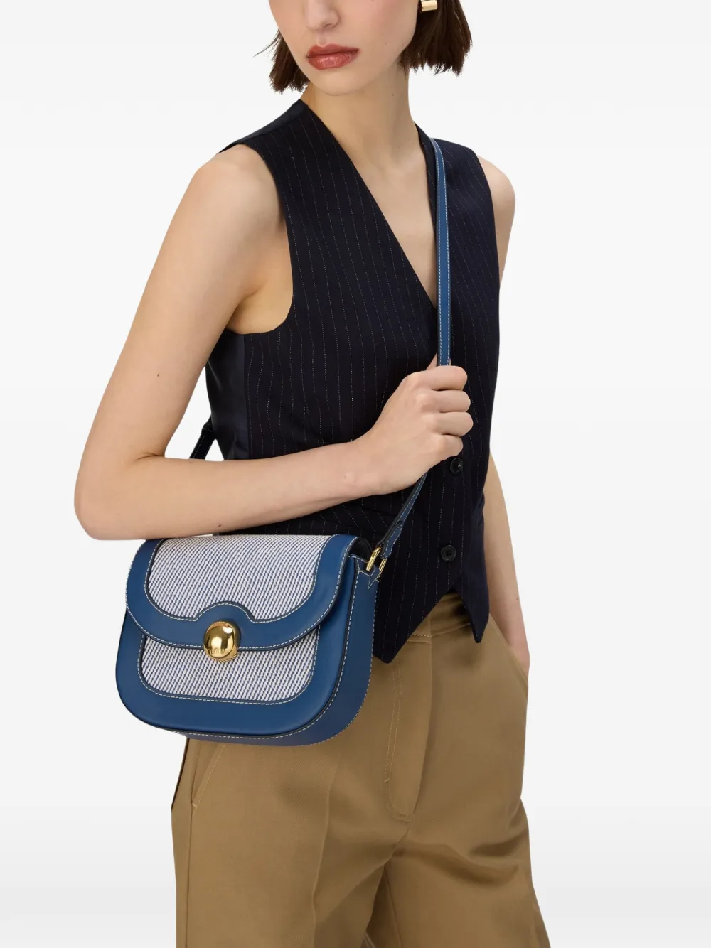  Furla Mini Moonlight Crossbody Bag - Blue 