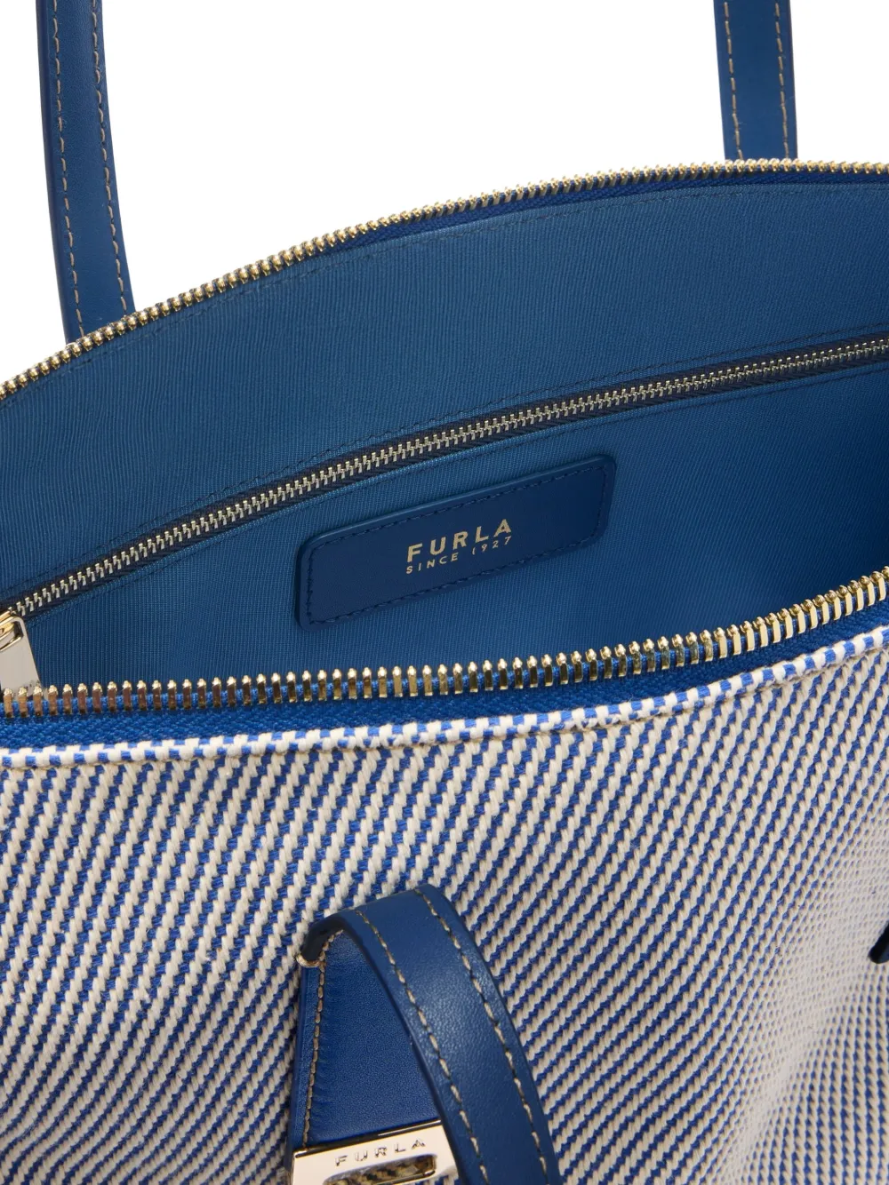 Furla Olivia grote shopper Blauw
