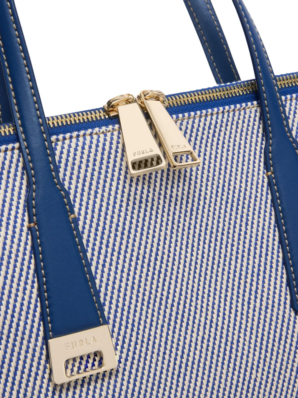 Furla Olivia grote shopper Blauw