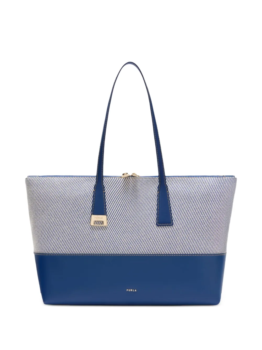 Furla Großer Olivia Shopper - Blau
