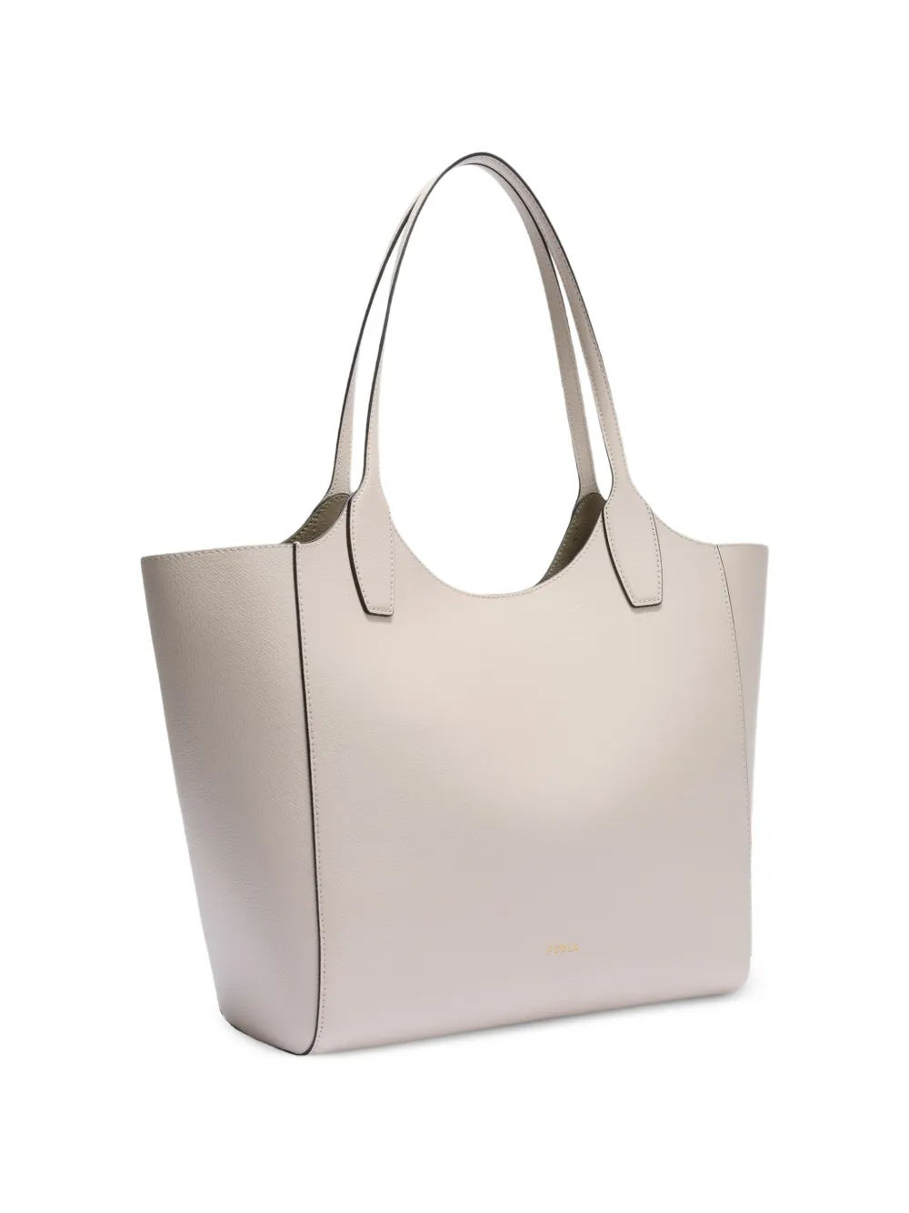  Furla Medium Lea Tote Bag - Neutrals 