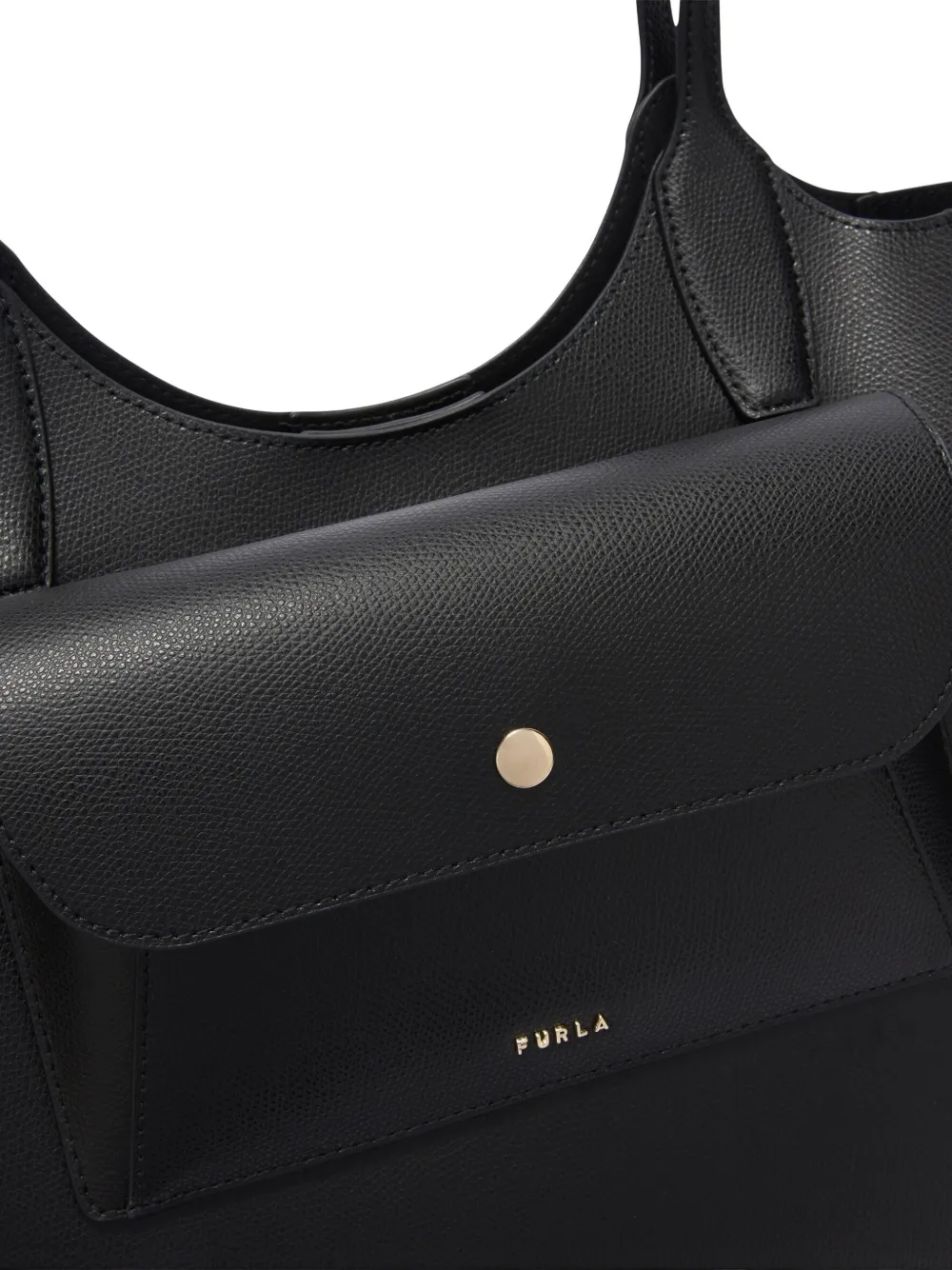 Furla Lea shopper met zak Zwart