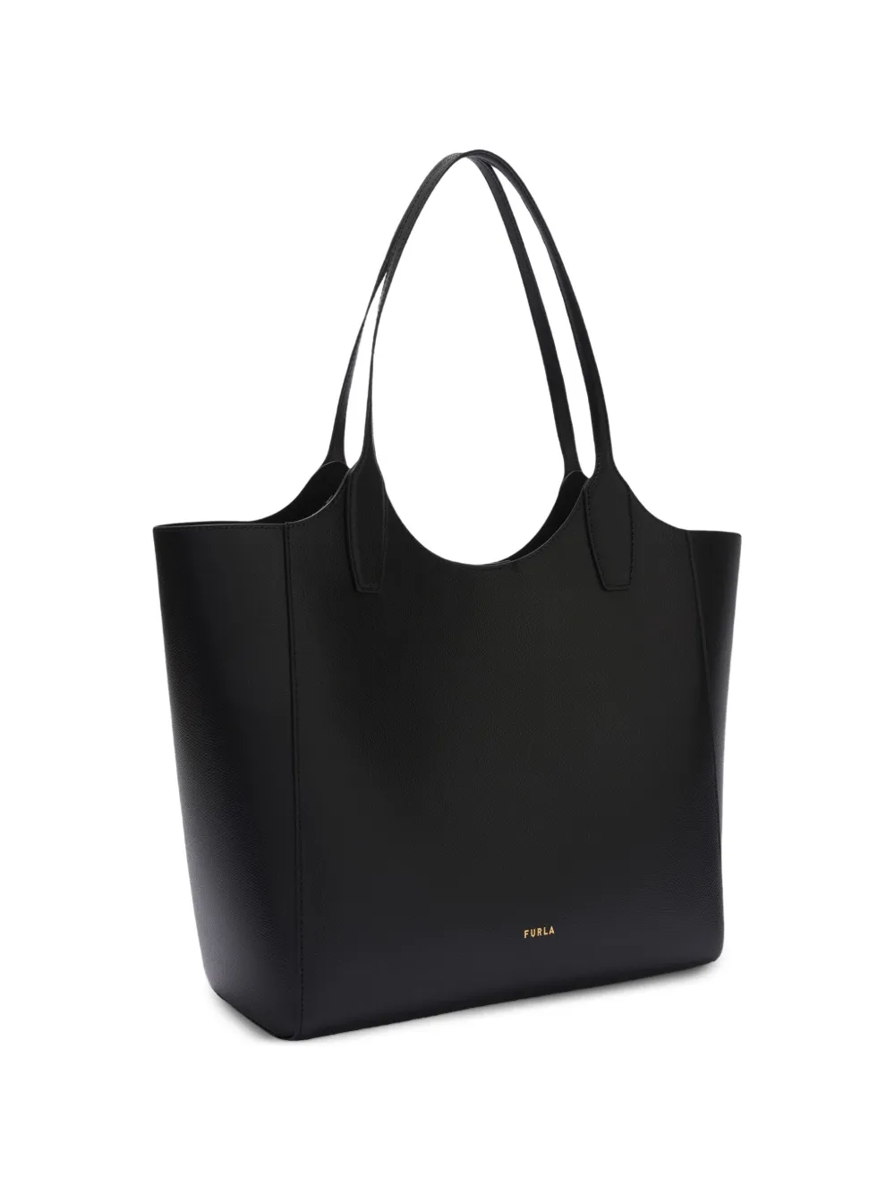  Furla Lea Pocket Tote Bag - Black 