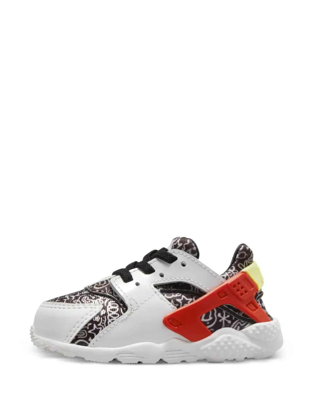 Nike Kids baskets à motif huarache - Blanc