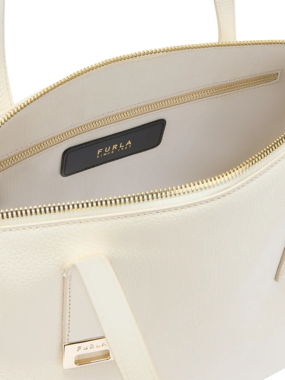 Furla Olivia M shopper met handgreep Beige