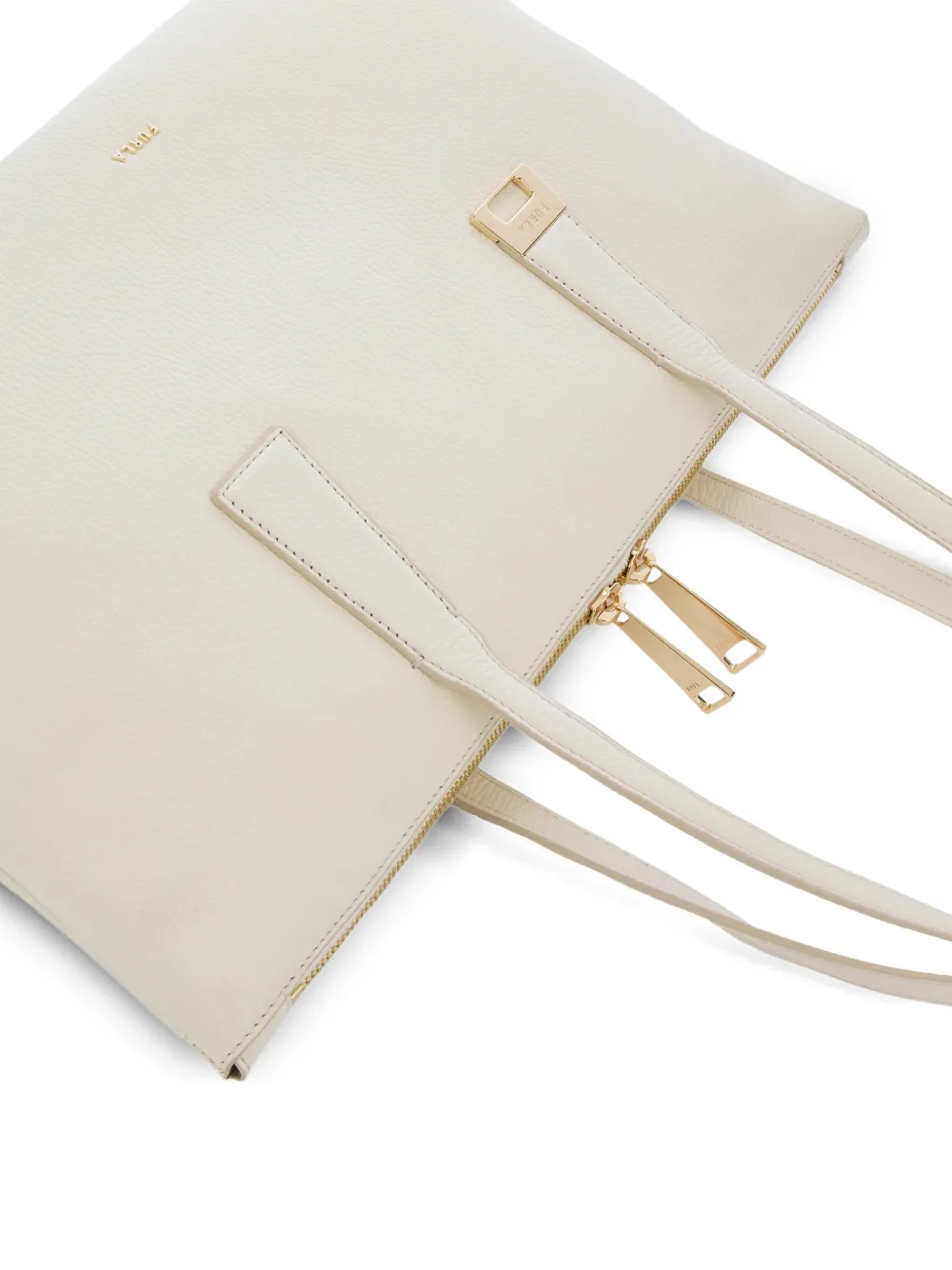 Furla Olivia M shopper met handgreep Beige