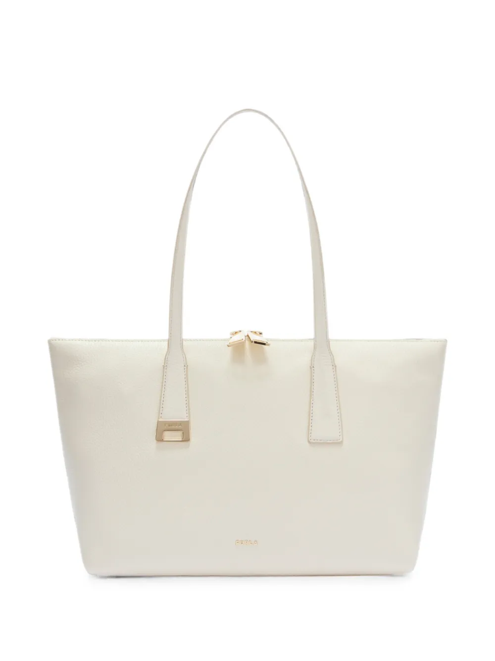 Furla Olivia M top handle tote bag - Neutrals