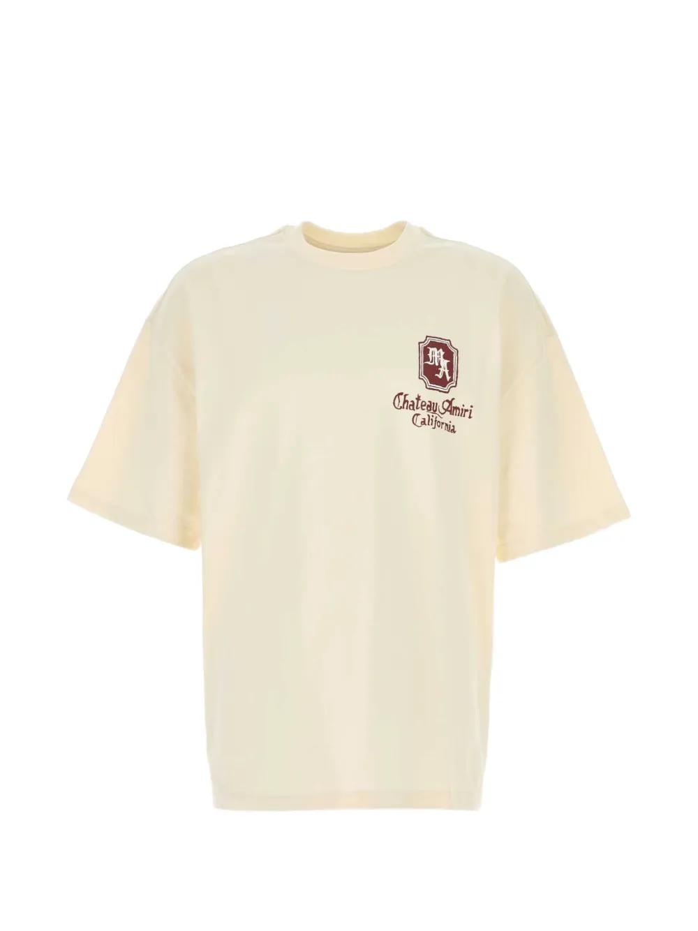 AMIRI oversize cotton T-shirt - Toni neutri