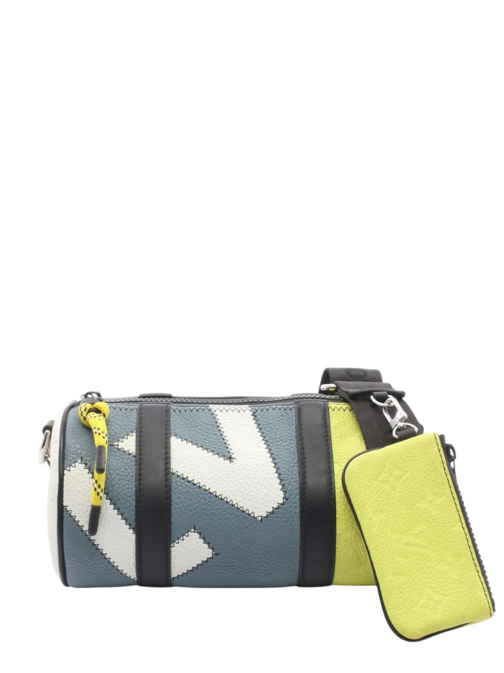 Louis Vuitton Pre-Owned 2010-2026 Calfskin Sac Polochon satchel - Grigio