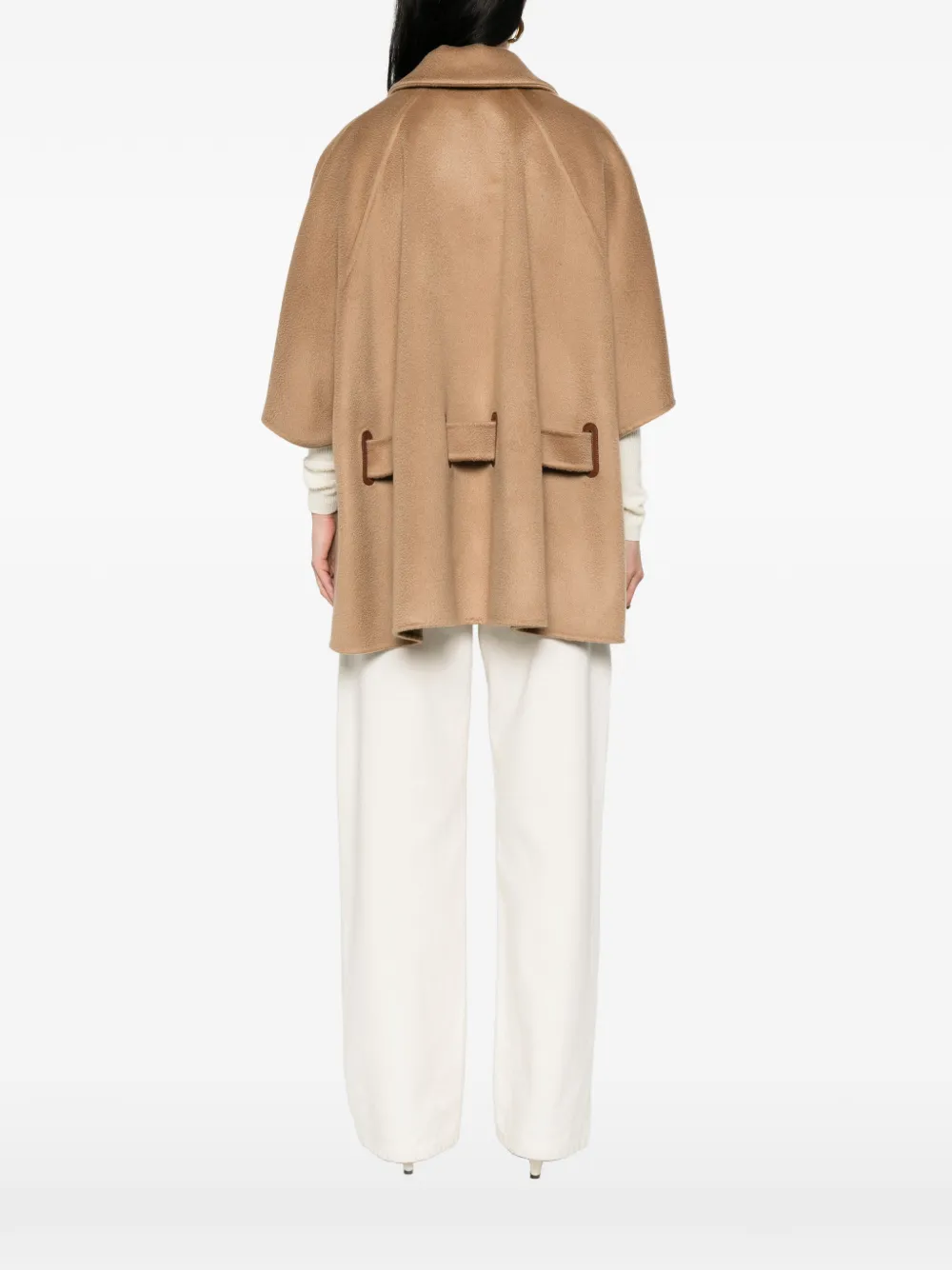 Max Mara Mxagocce jas met knopen Bruin