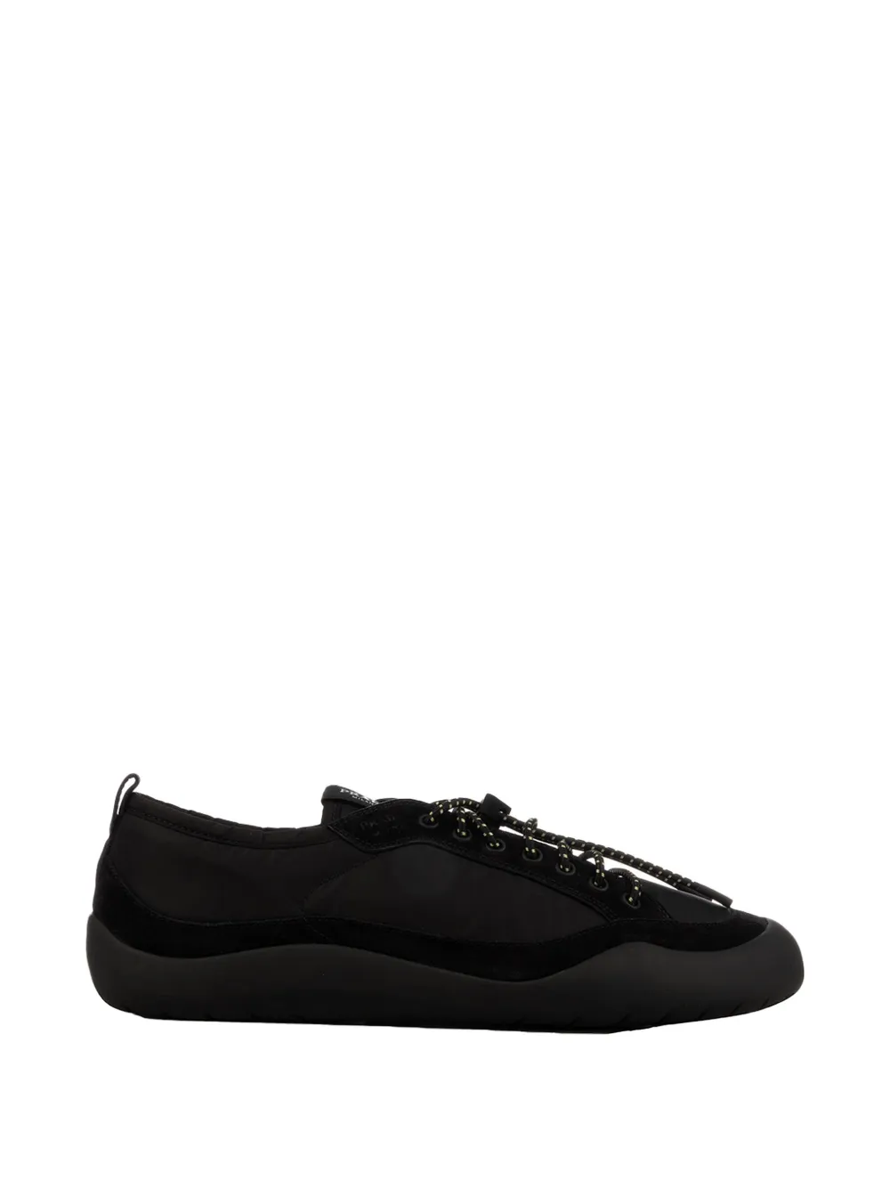 Prada elasticized laces sneakers - Nero