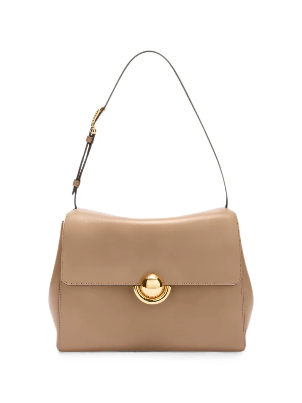 Furla Domus S leather shoulder bag - Neutrals