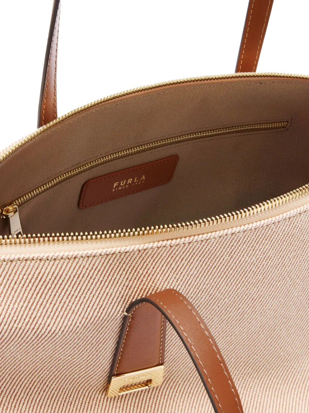 Furla Olivia grote shopper Beige