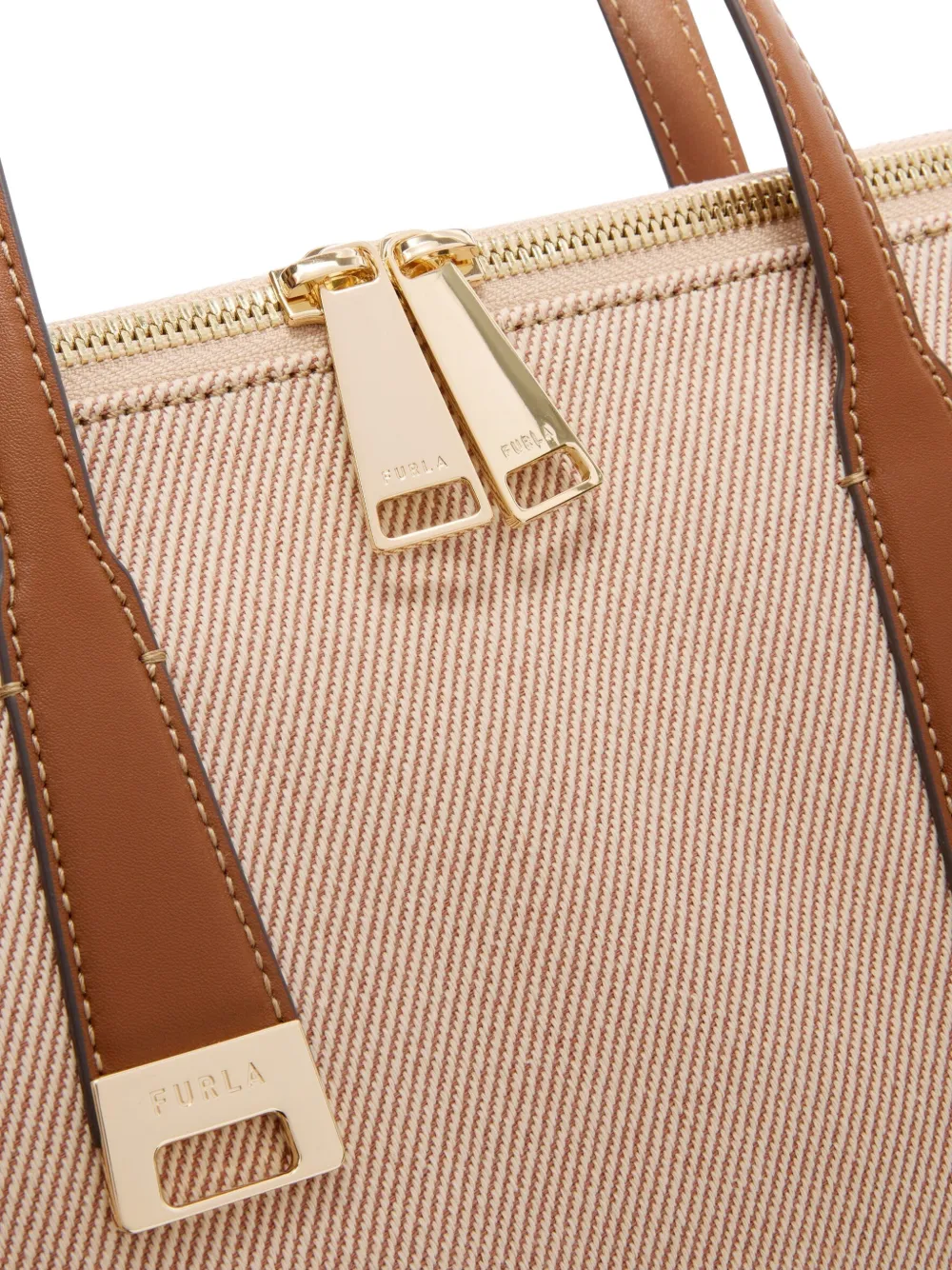 Furla Olivia grote shopper Beige