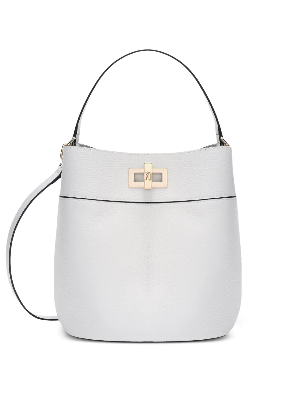 Furla small Amelia bucket bag - Weiß