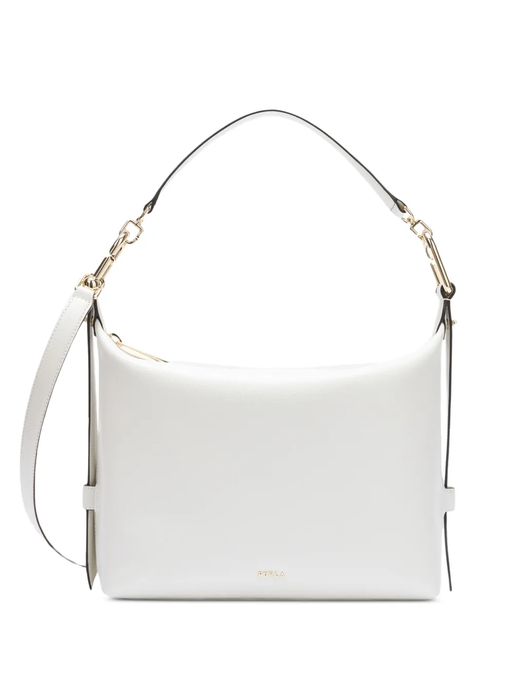 Furla Borsa a spalla Tonie in pelle - Bianco