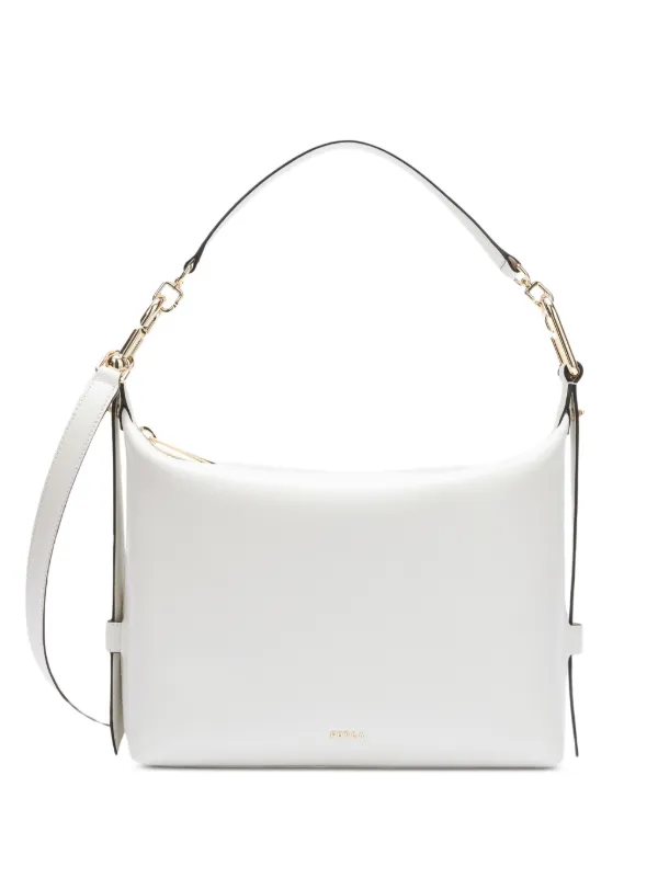 Furla レザー ショルダーバッグ | ホワイト | FARFETCH JP