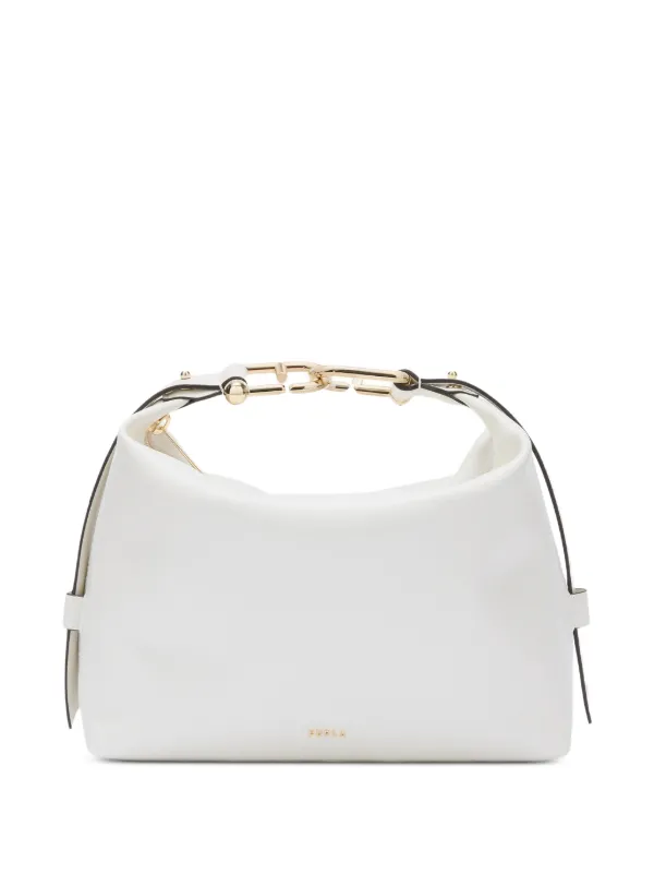 Furla レザー ショルダーバッグ | ホワイト | FARFETCH JP