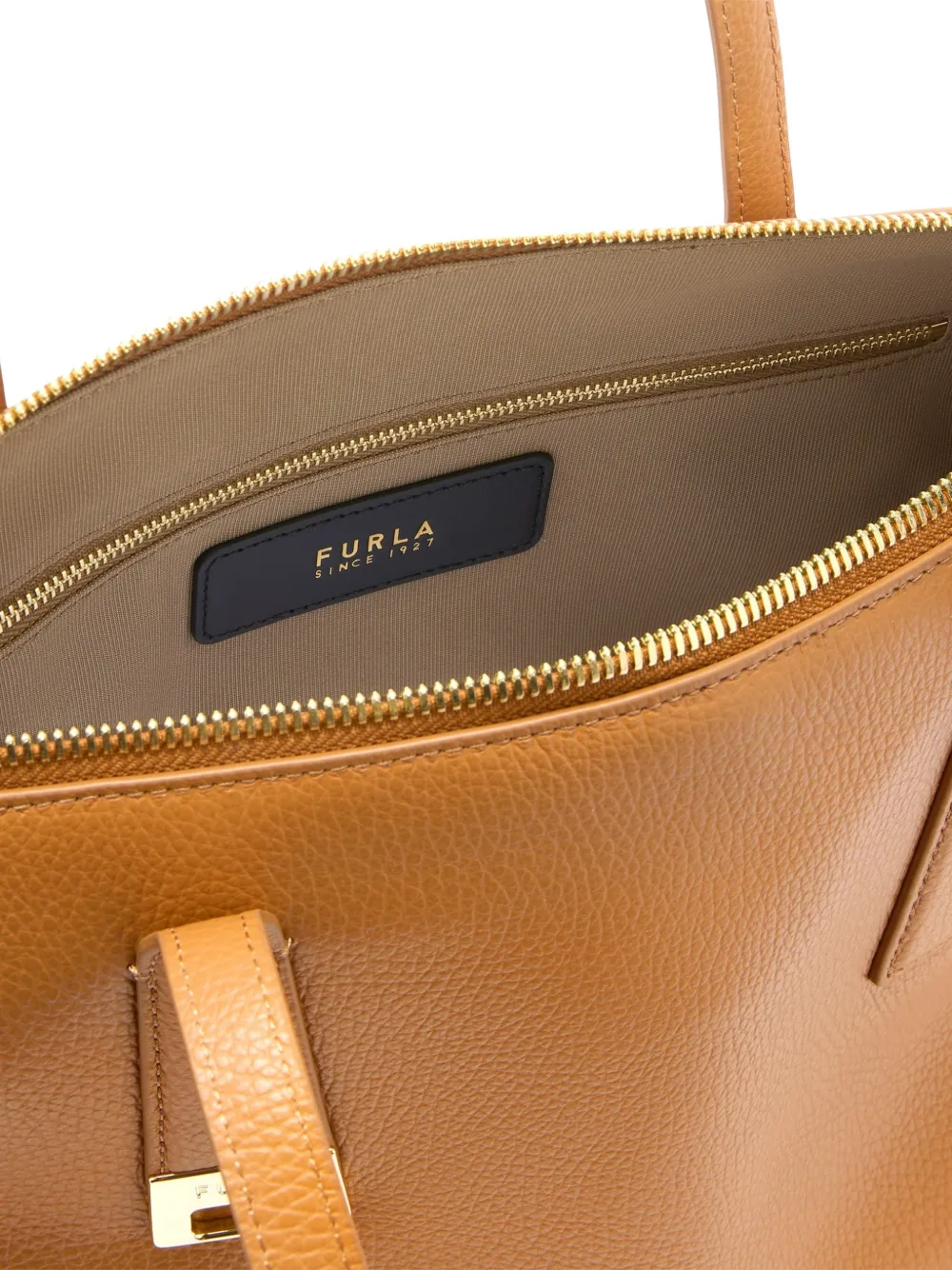 Olivia Calf Leather Tote Bag