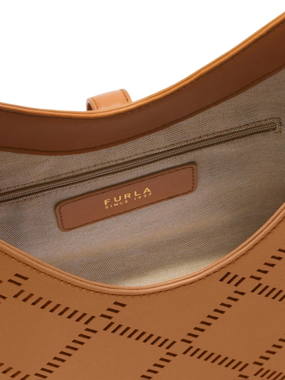 Furla Kleine Goccia schoudertas Bruin