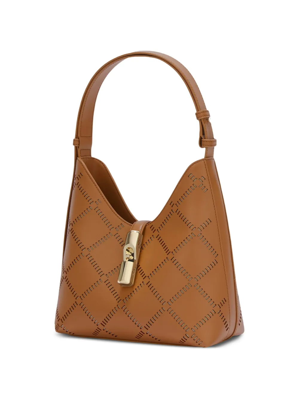 Furla Kleine Goccia schoudertas Bruin