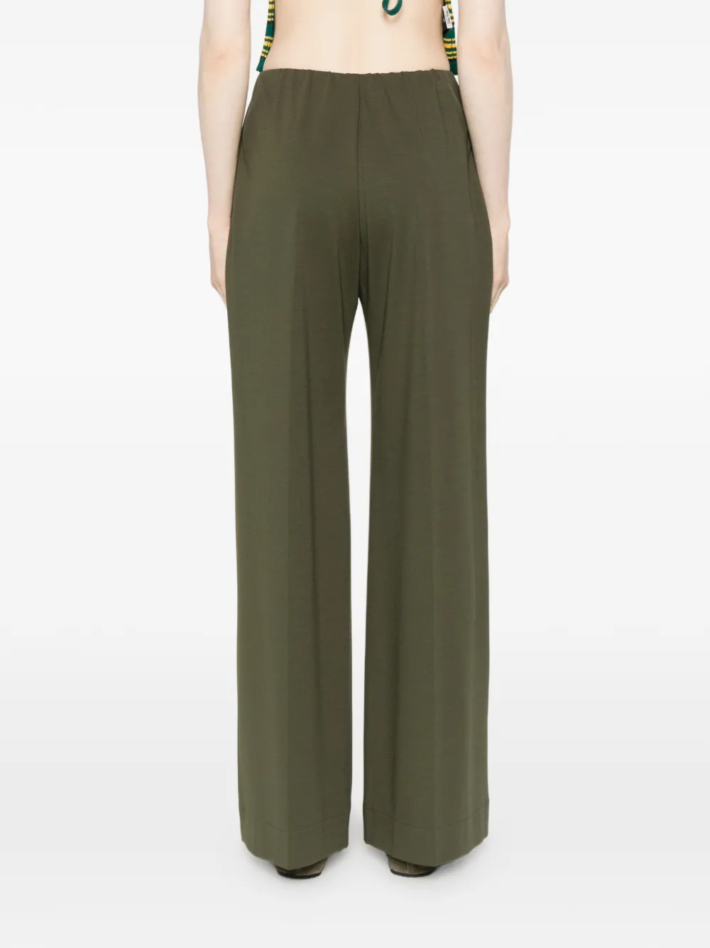 Harris Wharf London Broek met elastische tailleband Groen
